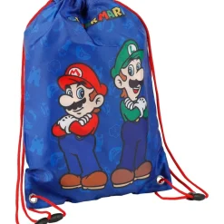 Online Super Mario - Saco Mario y Luigi ㅤ Material Escolar