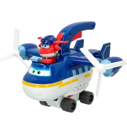 Hot Super Wings - Patrullera 2 en 1 Coleccionables Y Mini Mundos