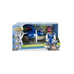 Hot Super Wings - Patrullera 2 en 1 Coleccionables Y Mini Mundos