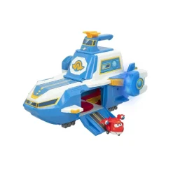 New Super Wings - Portaviones Mundial Coleccionables Y Mini Mundos