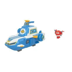New Super Wings - Portaviones Mundial Coleccionables Y Mini Mundos
