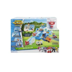New Super Wings - Portaviones Mundial Coleccionables Y Mini Mundos