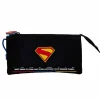Outlet Superman - Portatodo triple Material Escolar