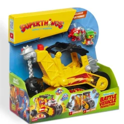 Superthings - Battle Vehicle Demolition Figuras De Acción