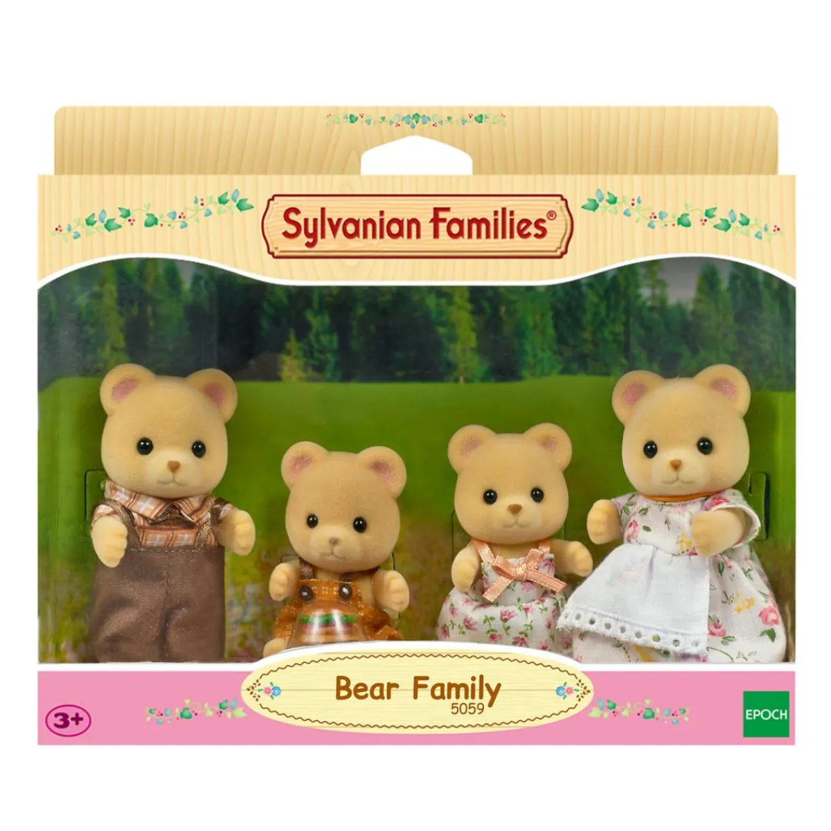 Sylvanian Families - Familia Oso Pardo*EPOCH PARA IMAGINAR S.L. Online