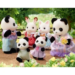 Online - Familia Panda Pookie Coleccionables Y Mini Mundos