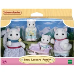 Best Sylvanian Families - Familia leopardo de las nieves Coleccionables Y Mini Mundos