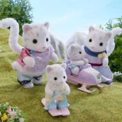 Best Sylvanian Families - Familia leopardo de las nieves Coleccionables Y Mini Mundos