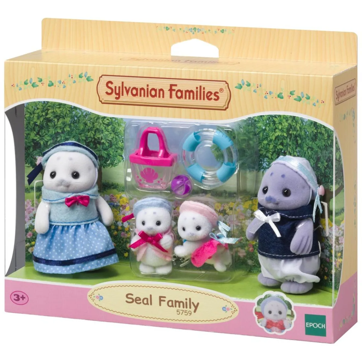 Sylvanian Families - Familia Foca*EPOCH PARA IMAGINAR S.L. Sale