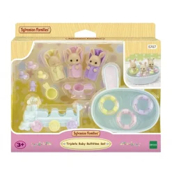 Sylvanian Families - Figura de juguete para la hora del baño de los trillizos - Casa de Muñecas ㅤ*EPOCH PARA IMAGINAR S.L. Discount