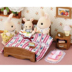 Sylvanian Families - Set de accesorio cama semi-doble para muñecas Sylvanian Families ㅤ*EPOCH PARA IMAGINAR S.L. New