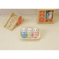 Hot Sylvanian Families - Trillizos Ratón Marshmallow juguete para imaginar Coleccionables Y Mini Mundos