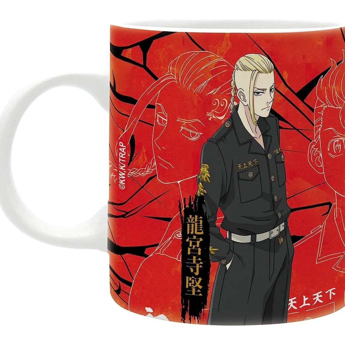 Taza Tokyo Revengers 320 ml con Draken, Takemichi y Mikey*ABYSSE CORP Best