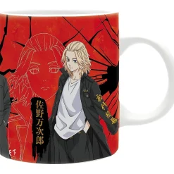 Taza Tokyo Revengers 320 ml con Draken, Takemichi y Mikey*ABYSSE CORP Best