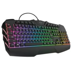 New Teclado para Gaming Led semimecánico (Español) - Trust GXT 881 ODYSS Videojuegos