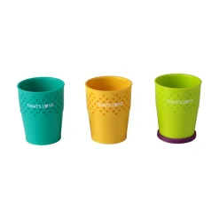- Set de 3 vasos antideslizantes*THAT'S LOVE Outlet