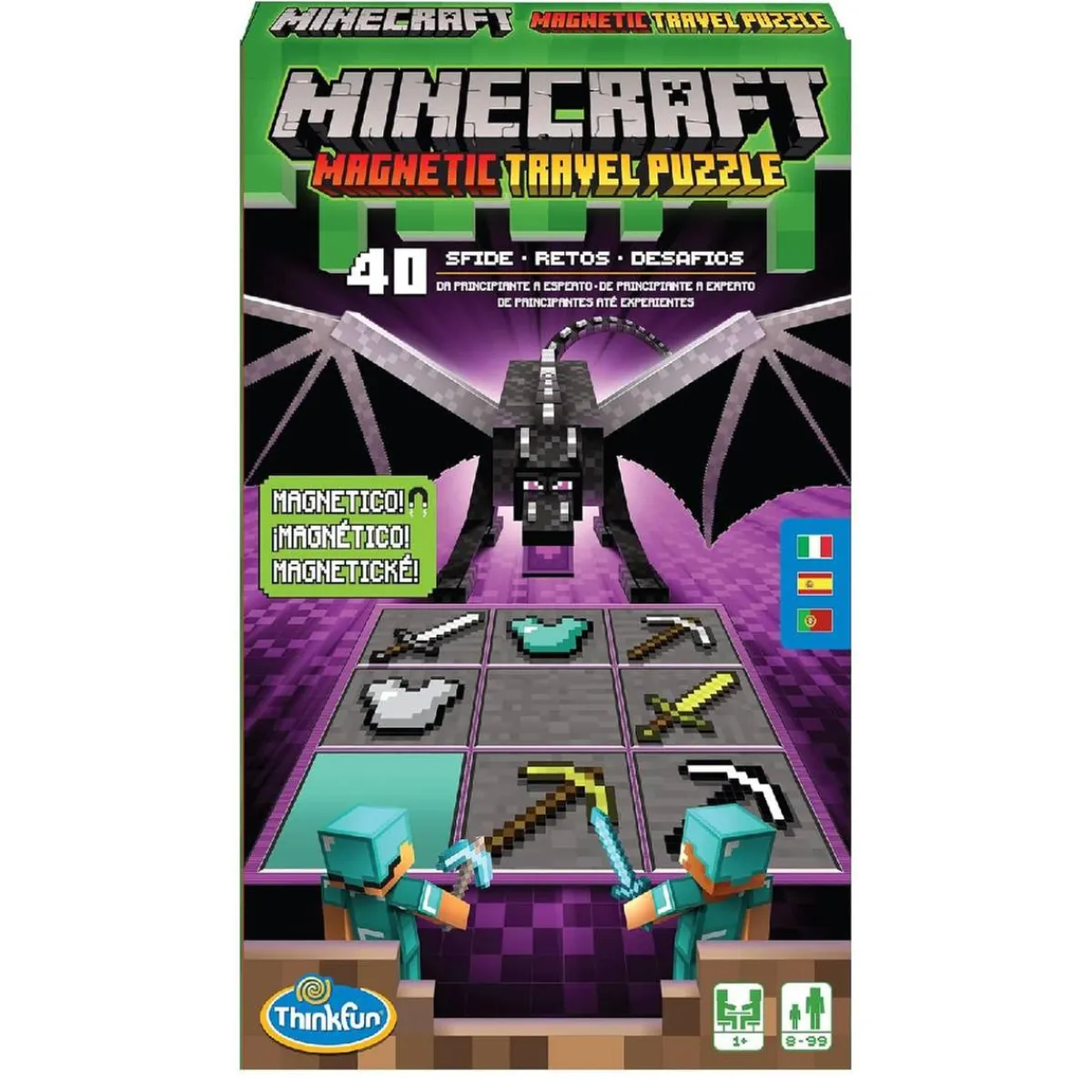Think Fun Minecraft - Juego Magnético*RAVENSBURGER IBÉRICA Clearance