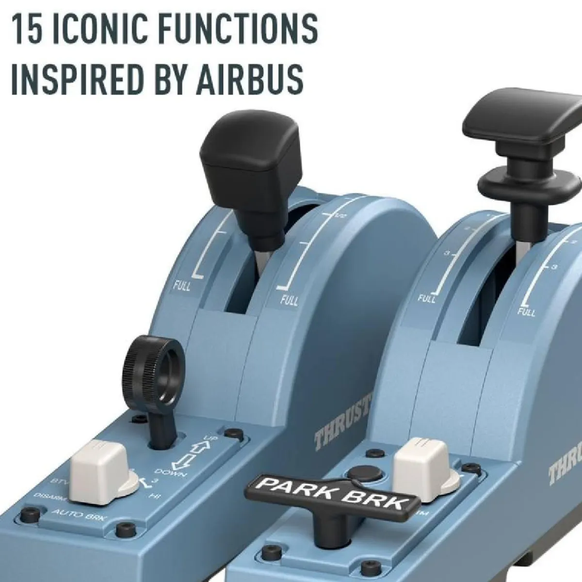 Thrustmaster - TCA Quadrant Add On Airbus Edition - PC*TOYS "R" US Outlet