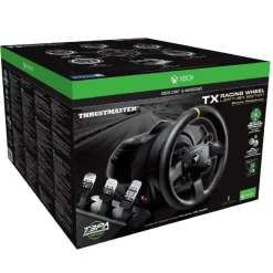 Thrustmaster - Volante y Pedales TX Edición Leather*TOYS 