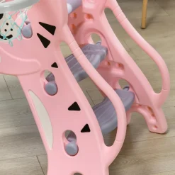 Online Tobogán 3 en 1 Tigre Rosa y Gris Toboganes