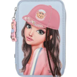 Top Model - Estuche triple Team Teddy Azul*DEPESCHE Sale