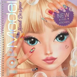 Top Model - Libro colorear crea tu diseño de manos*DEPESCHE Best