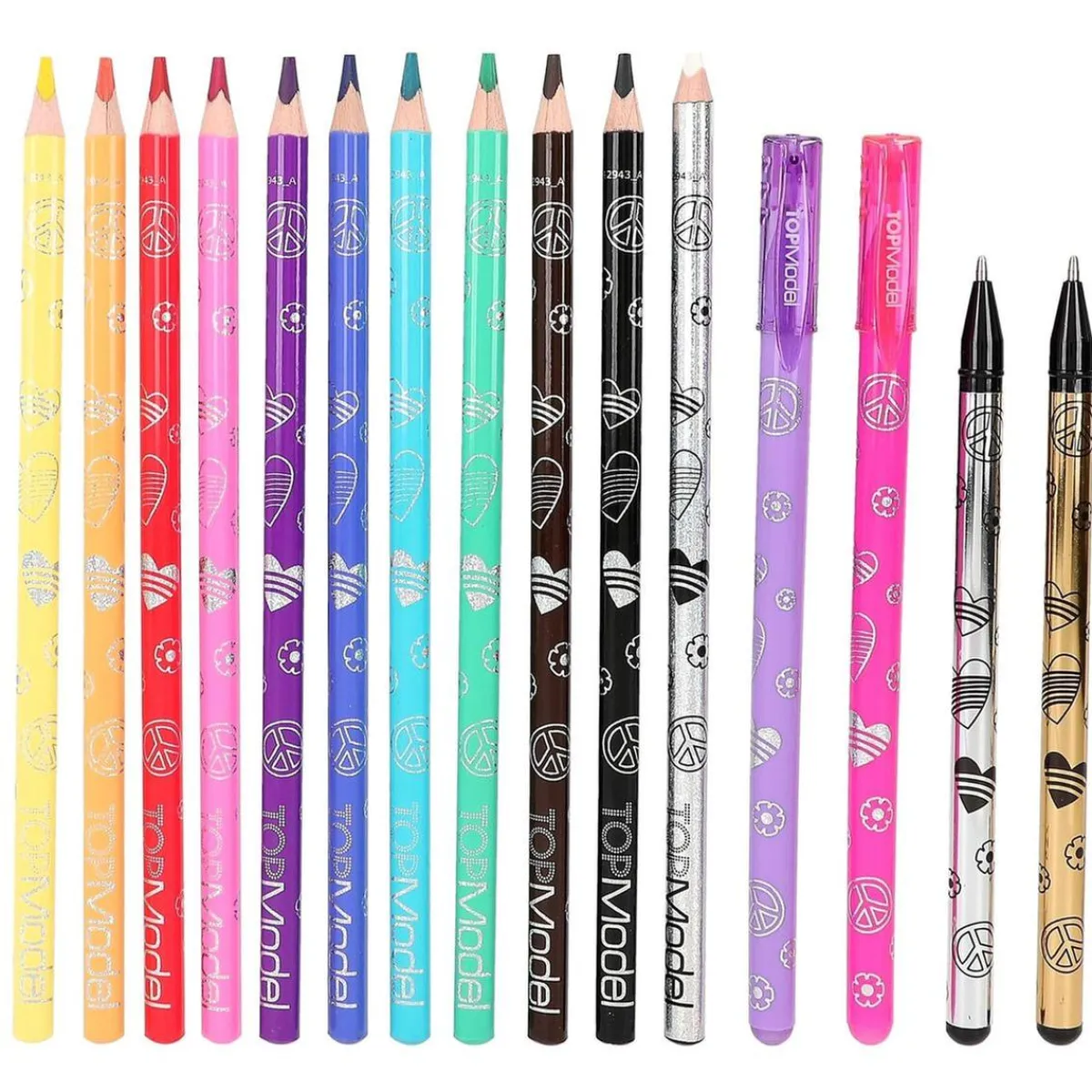 Top Model - Libro de colorear con set de colores*DEPESCHE Clearance