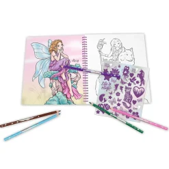 Top Model - Libro para colorear con lentejuelas*DEPESCHE Sale