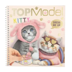 Top Model - Libro pegatinas Dress me up Kitty*DEPESCHE Hot