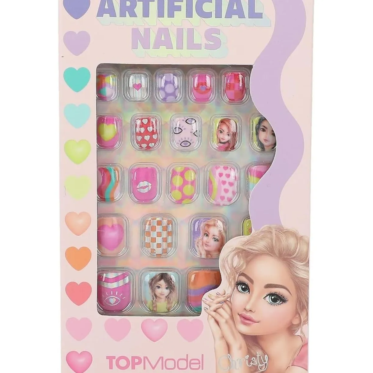 Top Model - Uñas postizas Neón*DEPESCHE Hot