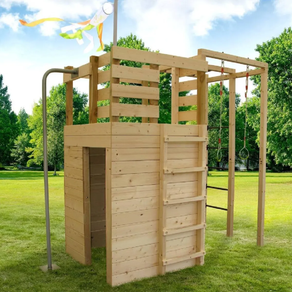 Torre infantil de madera Cross Fit*SOULET Clearance