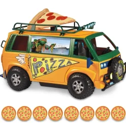 Tortugas Ninja - Furgoneta lanzadora de pizzas ㅤ*FAMOSA-FEBER MEXICO Outlet
