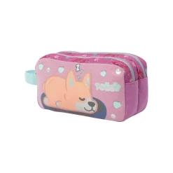 New - Estuche Doggy Love Material Escolar