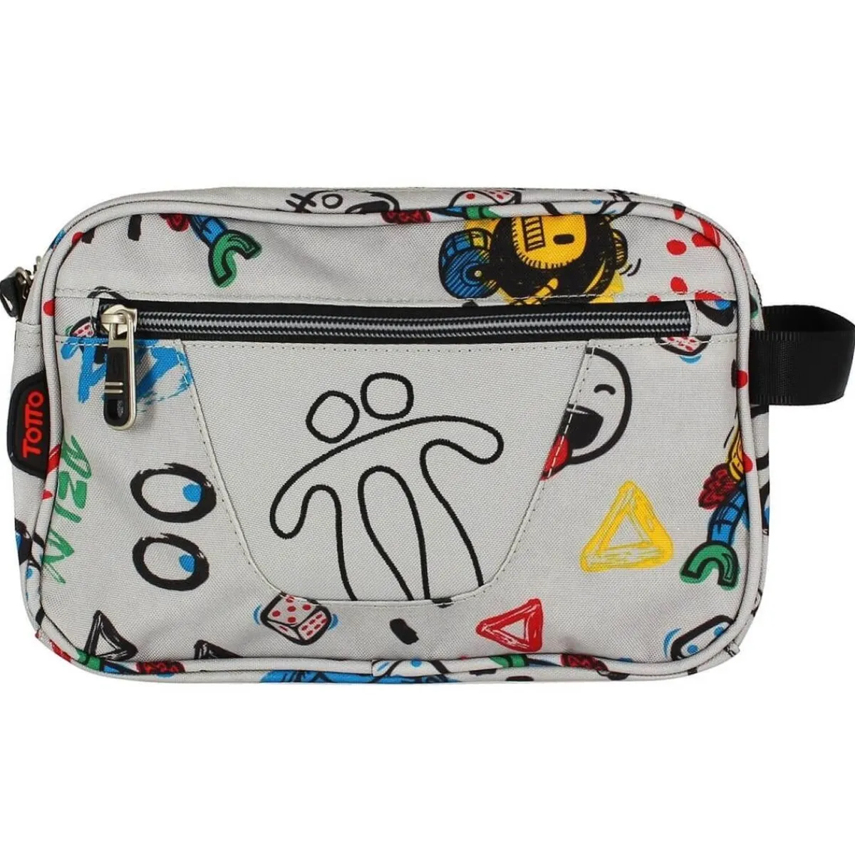 - Estuche escolar 2 compartimentos Plastilina - Funny*TOTTO New