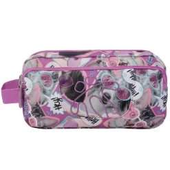 - Estuche escolar 3 compartimentos - Mascotas divertidas*TOTTO