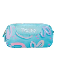 - Estuche escolar dos compartimentos corazones pintados Sobre*TOTTO Online