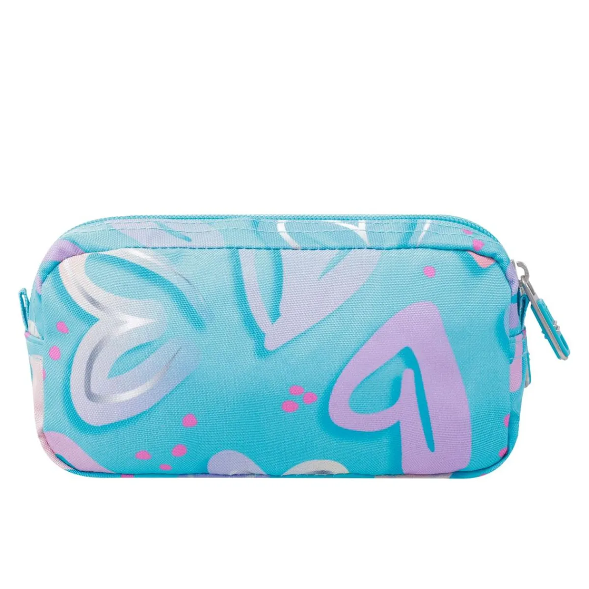 - Estuche escolar dos compartimentos corazones pintados Sobre*TOTTO Online