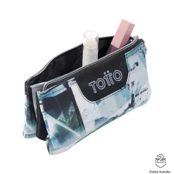 - Estuche escolar postales y casetes Tablero*TOTTO Outlet