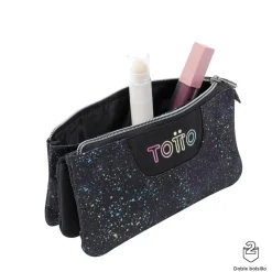- Estuche escolar salpicado color Tablero*TOTTO Hot
