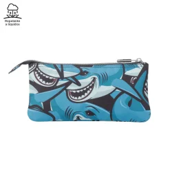 Clearance - Estuche escolar tiburones Tablero Material Escolar