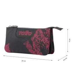 Discount - Estuche escolar tiza roja Tablero Material Escolar