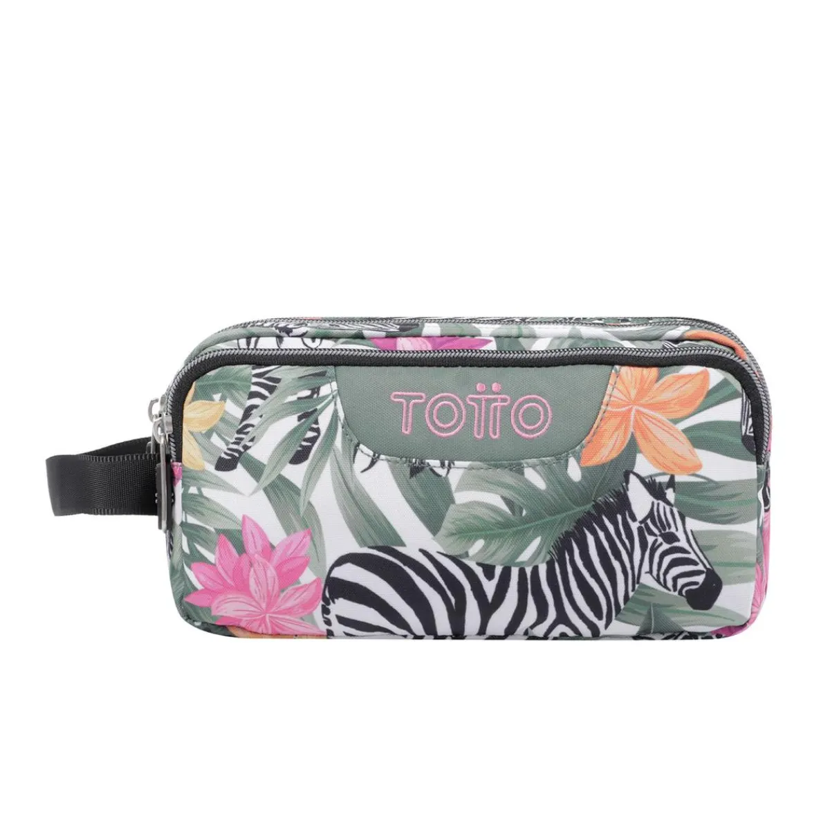 - Estuche escolar tres compartimentos tropical cebras Agapec*TOTTO Online