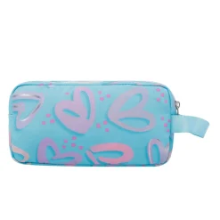 - Estuche escolar tres compartimentos corazones pintados Agapec*TOTTO Discount