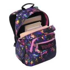 Discount - Mochila Acuareles Flower Galaxy Material Escolar