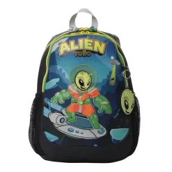 Hot - Mochila Alien Cosmic M Material Escolar