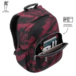 - Mochila escolar adaptable a carro tiza roja Acuareles*TOTTO Sale