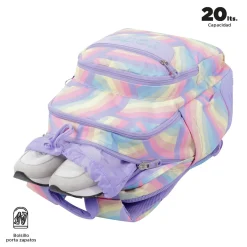 Outlet - Mochila escolar arcoíris Crayoles Material Escolar