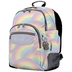 - Mochila escolar arcoíris Rayol*TOTTO