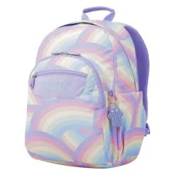 - Mochila escolar arcoíris Rayol*TOTTO