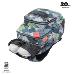 - Mochila escolar bloques Crayoles*TOTTO Outlet